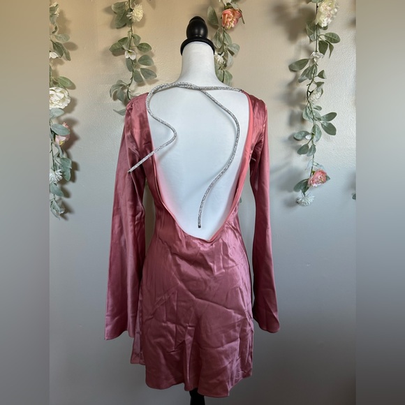 CULT GAIA ‘MILLA’ SATIN DRESS - Picture 6 of 14